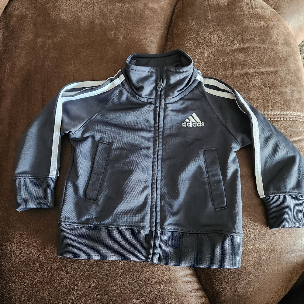 Baby Adidas zip up, size 6m